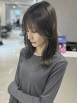 ユーフォリア 池袋東口駅前店(Euphoria) 20代30代大人可愛い艶感アッシュグレージュケアブリーチ