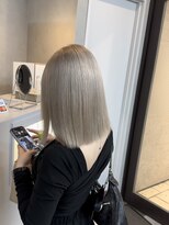 ジゼル 小倉(GiseL)&nbsp;ミルクティーベージュ/ホワイトカラー/ケアブリーチ