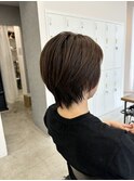 20代30代40代50代◎大人可愛い丸みショートレイヤー