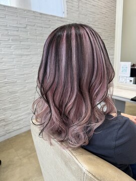 エイミーバイアフロートザガーデン 浦和店(amie by afloat the garden) 大人ピンクで遊べるデザインカラー