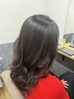 テーラヘアー 東川口店(TELAHAIR)&nbsp;プルーバイオレット×レイヤー【TELA HAIR 東川口】
