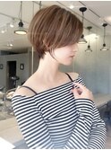 柏で1番綺麗な髪質改善くびれヘアショートボブハイライトカラー
