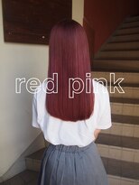 コレットヘアー ザモリオカ(Colette HAIR the MORIOKA)&nbsp;-kanna-♪艶レッドピンク×さらさらストレート♪