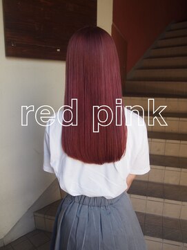 コレットヘアー ザモリオカ(Colette HAIR the MORIOKA) -kanna-♪艶レッドピンク×さらさらストレート♪