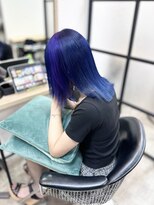 ゲート(GATE.)&nbsp;＊SAKI＊ネイビーブルー×バイオレット