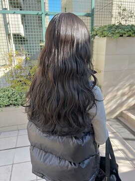 スタイル 成城学園前(STYLE) 暗髪透明感 グレージュカラー オージュアトリートメント