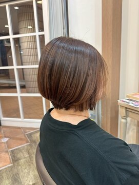 髪質改善/顔周りレイヤーカット/グレージュ[千葉/千葉駅]