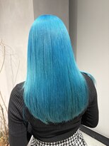 エイト ヘアサロン 渋谷本店(EIGHT)&nbsp;【派手髪】アクアブルー