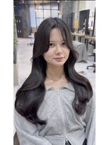 アグ ヘアー レア 神田店(Agu hair lea) ロングレイヤー×ダークグレージュ