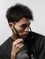 ルーシー 渋谷(LUCEY)&nbsp;スパイキーショートメンズカットツイストスパイラルパーマメンズ