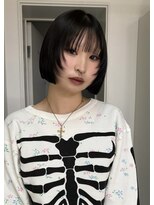 ゾーイダイミョウ(ZOEY daimyo)&nbsp;大名　レイヤーカット　ブリーチカラー