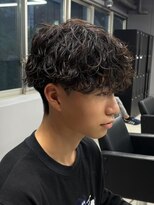 エルマーク 京都駅前(L-MARK)&nbsp;メンズパーマ/ツイストスパイラル/サーフカール/men's/眉毛