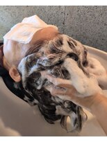 ネモカ&nbsp;根元リタッチカラー【住之江北加賀屋美容室】ヘッドスパ