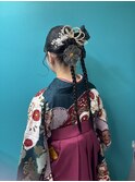 袴着付け＋ヘアセット