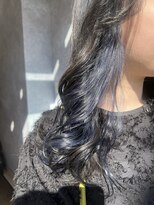 アプローズヘアー 西院店(Applause hair...)&nbsp;ネイビーイヤリングカラー