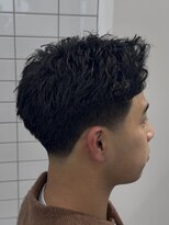 グルーマーズクレッジ 渋谷店(GROOMER/S CREDGE) men's/メンズ/メンズカット/刈り上げセンターパート/渋谷