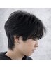"Open記念限定"【メンズ】カット+パーマ+眉カット+ケアTR  #中野#men's