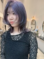 エスデザイン(es design)&nbsp;ミディアムレイヤーとラベンダー