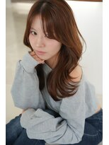 ザシー おおたかの森(The C) 大人可愛い◎ミディアムレイヤー/くびれヘア×ブラウンカラー