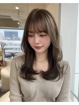 ケシキ 表参道 原宿(kesiki.)&nbsp;20代30代40代くびれレイヤー顔周りカットハッシュカット