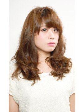 キープへアデザイン(keep hair design) 【keep hair design】ラフなフェミニンスタイル