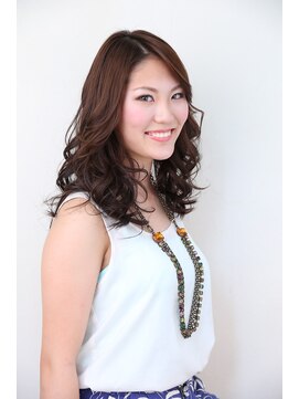 サロン ド ハル salon de HARU ミディアムヘアAラインゴージャスシルエット