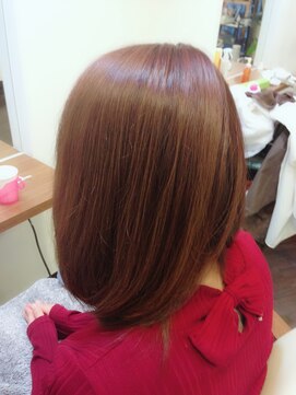 ベルナ(BELUNA) 魅せ髪☆ピンク×バイオレットのツヤカラー