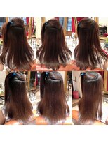 大嶋直樹の美容室 表参道&nbsp;高難易度縮毛矯正＝手で乾かしただけです。本当です。