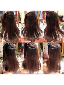 大嶋直樹の美容室 表参道 高難易度縮毛矯正＝手で乾かしただけです。本当です。