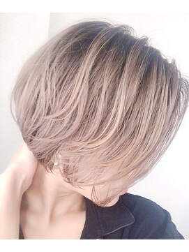 シャンプー(Shampoo) ショート×バレイヤージュ