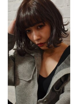 ラルマミット(lalma mit) 【小顔ボブ】セミウェットウェーブ【クールショート】