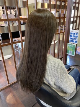 ビューティーヘアサロン アングル 八戸ノ里店(Beauty Hair Salon angle) ミスティックグリーン