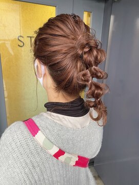 スターズ 渋谷(STARS) たまねぎヘアアレンジ！