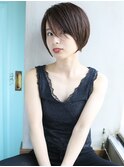 天神【BIRTH】ハンサムナチュラルショート×マロンベージュ　2