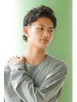 にもう&nbsp;ニュアンスマッシュソフトパーマショートミニウルフ６