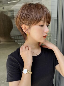 ロビー 表参道(ROBBY) 艶コンパクトショート／前髪あり／表参道／30代40代50代