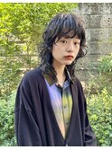 ミディアムパーマ