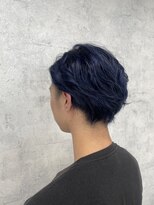 リミットバイアフィナー 大宮店(limit by Afinar) ブリーチ2回×ネイビーブルー