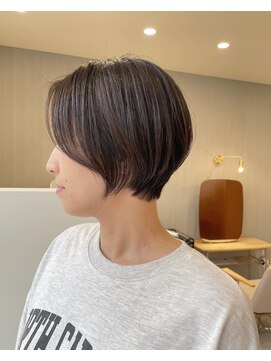 クレーデ 姪浜店(Crede) もはやドライヤーでサッとショートボブ