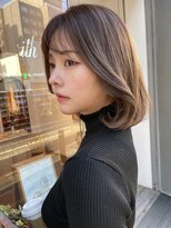 ヌード(NUDE)&nbsp;NUDEタッセルボブ 外ハネボブ 切りっぱなしボブ レイヤーボブ