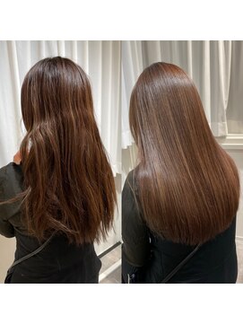 ミント 鳳(Mint.) 20代 30代 40代 ロング ミルクティアッシュ グレーベージュ