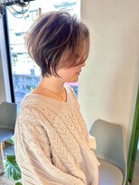 ラフ 立川(Laff)&nbsp;ふんわり丸みとクビレのショート♪