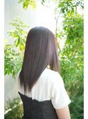 ★美髪ストレートヘア#モテ髪#縮毛矯正#トリートメント