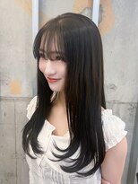 イオエ 梅田(ioe)&nbsp;ダブルカラー/大人ボブ/黒髪スタイル/髪質改善/縮毛矯正