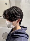 【お客様メンズヘア】毛流れセンターパート［渋谷駅/メンズ］