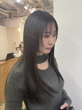 アル 心斎橋(alu) 黒髪/小顔/オリーブグレー