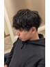 [蒔苗指名限定]清潔感メンズカット、ヘッドスパ 5分 4400円