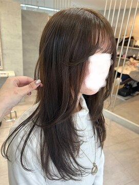 巻いてもかわいい顔まわりレイヤー