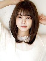 コンティロミー(CONTI ROMMY.) 愛されミディアムヘア/顔まわり/小顔/髪質改善マロンベージュ