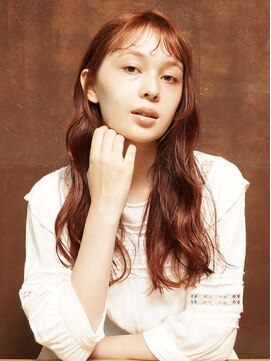 シアンデルカ(CYANDELUCCA) ロングオレンジカラー表参道